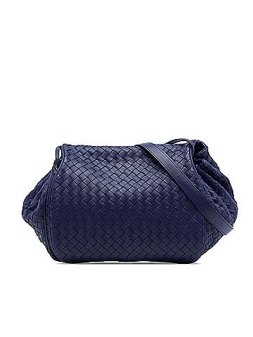 Bottega Veneta Nappa Intrecciato Flap Crossbody (view 1)