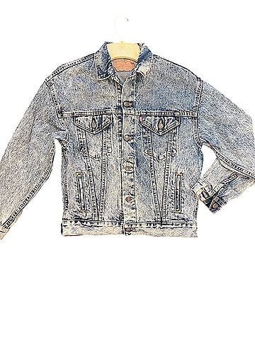 Levi's Trucker Acid Wash Denim Jacket (view 1)