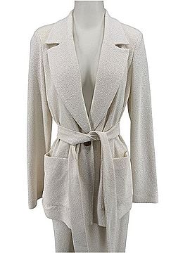 Iris Setlakwe Tie-Belt Open Front Blazer Jacket (view 1)