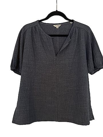 Max Studio Short Sleeve Blouse (view 1)
