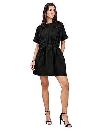 Banana Republic Poplin Mini Dress Casual Dress (view 1)
