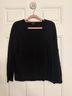 Talbots 100% Wool Black Pullover Sweater Size M - photo 5