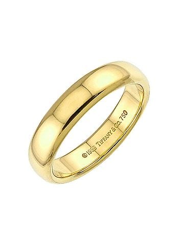 Tiffany & Co. Tiffany &amp; Co. Forever Band 1 Ring, 4.5mm wide, 18K Yellow Gold (750) - Ring (view 1)
