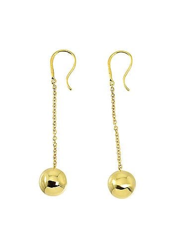 Tiffany & Co. Tiffany &amp; Co. Hardware Ball Earrings, 18K Yellow Gold (750), Pierced Earrings (view 1)