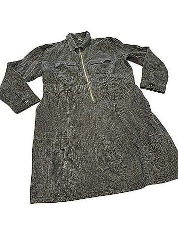 J.Crew Zip Front Cinched Dress Casual Dress (view 1)