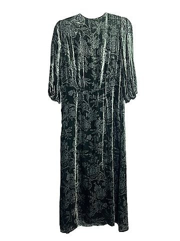 Johnny Was Natalia Silk Midi Dress Casual Dress (view 2)