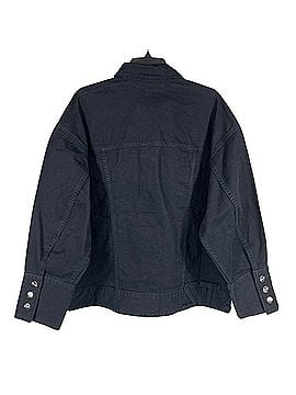 STAUD The Biggest Denim Trucker Jacket Jacket (view 2)