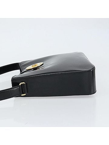 Céline Handbag Patent Leather Black Patent_Leather Handbag (view 2)