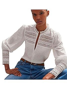 ME+EM Long Sleeve Blouse (view 1)