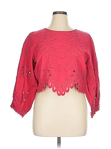 Free People Free People 3/4 Sleeve Blouse (view 1)