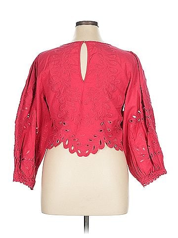 Free People Free People 3/4 Sleeve Blouse (view 2)