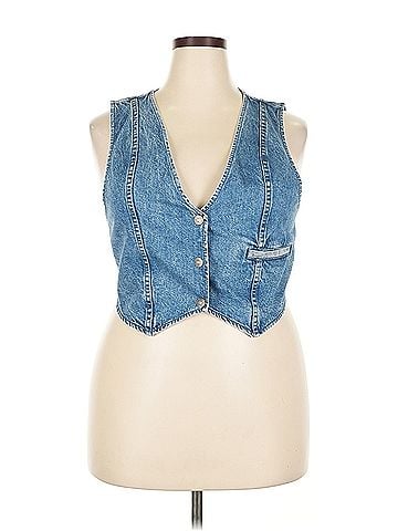 We the Free We The Free Denim Vest (view 1)