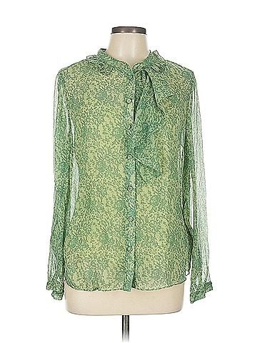 Rebecca Taylor Rebecca Taylor Long Sleeve Silk Top (view 1)