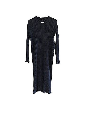Eileen Fisher Textured Stretch Rib Casual Dress (view 1)