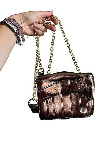 Zac Posen z Spoke Leather Crossbody Bag (view 1)