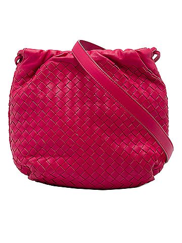 Bottega Veneta Nappa Intrecciato Drawstring Crossbody (view 1)