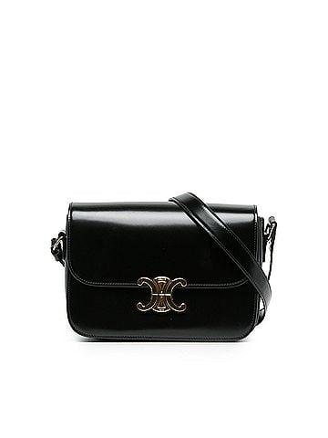 Céline Classique Shiny Calfskin Triomphe Crossbody (view 1)