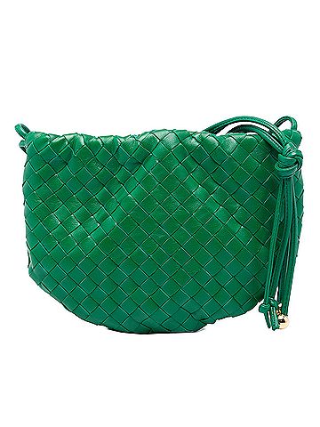 Bottega Veneta Mini Nappa Intrecciato Bulb Crossbody (view 1)