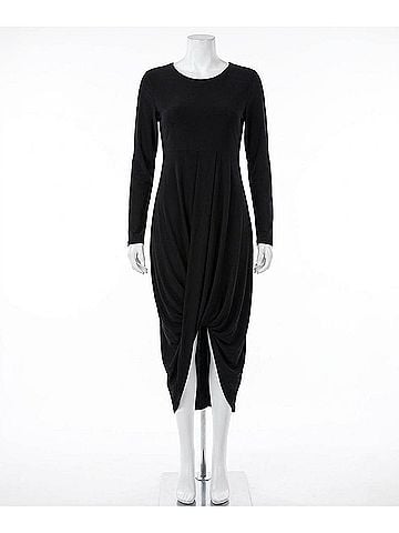 Joseph Ribkoff Cocoon Dress in Black (view 1)