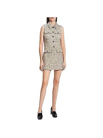 Theory Tweed Mini Casual Dress (view 1)