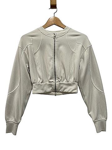 Lululemon Athletica Ribbed Softstreme Cropped Jacket (view 1)
