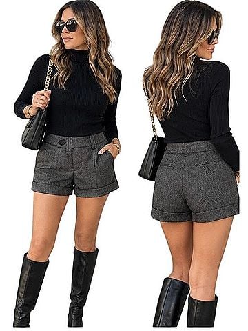 Bebe Workstyle Dressy Shorts (view 1)
