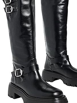 Stuart Weitzman Emrson Moto Heels (view 1)