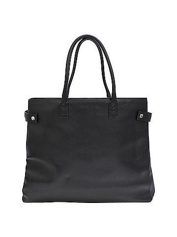 Gucci Gucci Large Tote Bag in Black Leather (view 1)