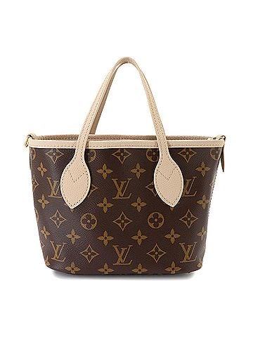 Louis Vuitton Louis Vuitton Neverfull Inside Out BB Monogram 2-way Hand/Shoulder Handbag Limestone M25657 RFID (view 2)