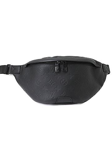 Louis Vuitton Louis Vuitton Discovery Bumbag PM Monogram Shadow Body Handbag Leather Noir Black Hardware M46036 (view 1)