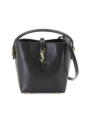 Saint Laurent Saint Laurent LE37 Mini 2-way Shoulder/Handbag, Leather, Black, Gold Hardware, 765870 (view 1)