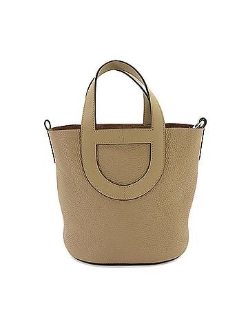 Hermès Hermes In the Loop 18 Handbag, Taurillon Clemence Swift Leather, Beige Malfa, B Stamp, Silver Hardware. (view 1)