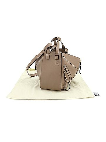 Loewe LOEWE Hammock Small 2-way Handbag Shoulder Bag Leather Sand Beige Gold Hardware (view 2)