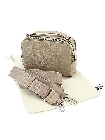 Loewe LOEWE Mini Crossbody Camera Bag, 2-way Handbag/Shoulder Leather, Beige, C660R41X02 (view 2)