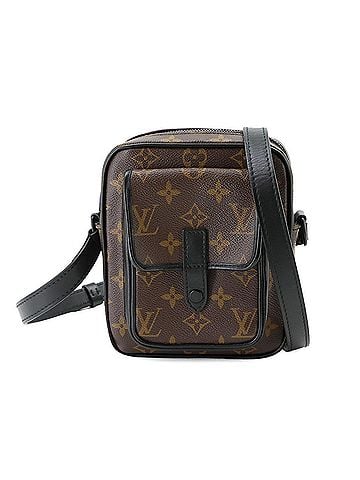 Louis Vuitton Louis Vuitton Monogram Macassar Christopher Wearable Wallet Shoulder Handbag M69404 RFID (view 1)