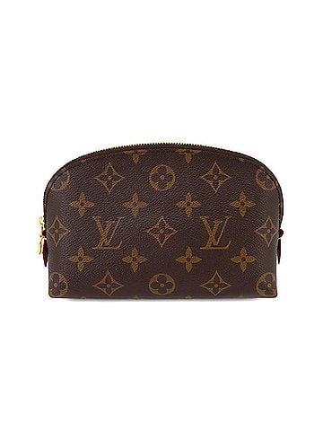 Louis Vuitton Louis Vuitton Monogram Pochette Tic PM Handbag Pouch Brown M47515 RFID Cosmetic (view 1)