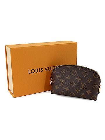Louis Vuitton Louis Vuitton Monogram Pochette Tic PM Handbag Pouch Brown M47515 RFID Cosmetic (view 2)