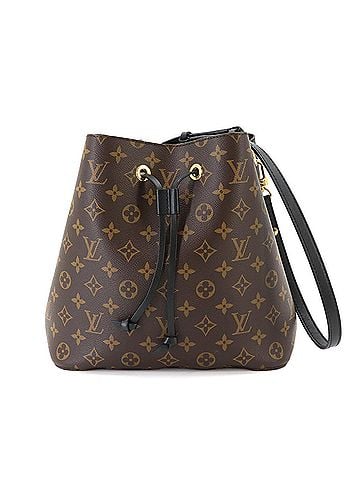 Louis Vuitton Louis Vuitton LOUIS VUITTON Monogram Neo Noe Shoulder Handbag Noir Black M44020 RFID (view 1)