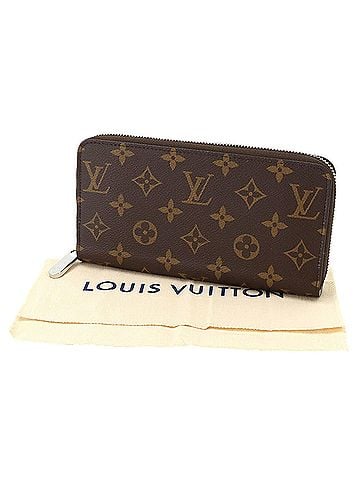 Louis Vuitton Louis Vuitton Monogram Zippy Wallet Round Long Brown Washed Blue M11776 RFID (view 2)