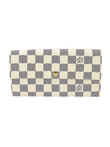 Louis Vuitton Louis Vuitton Damier Azur Portefeuille Sarah Bi-fold Long Wallet N61735 (view 1)