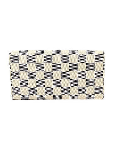 Louis Vuitton Louis Vuitton Damier Azur Portefeuille Sarah Bi-fold Long Wallet N61735 (view 2)