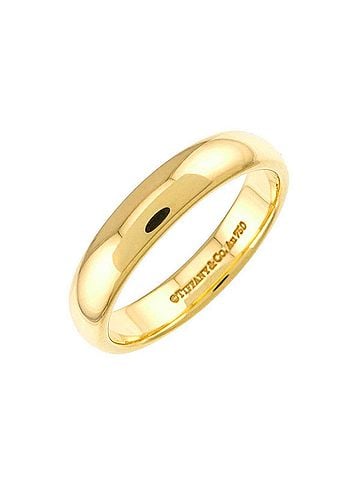 Tiffany & Co. Tiffany &amp; Co. Forever Band Ring, 4.4mm wide, 18K YG Yellow Gold 750. (view 1)