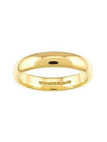 Tiffany & Co. Tiffany &amp; Co. Forever Band Ring, 4.4mm wide, 18K YG Yellow Gold 750. (view 2)