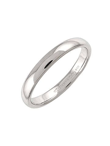 Tiffany & Co. Tiffany &amp; Co. Forever 1 Ring, 3mm wide, Platinum (Pt) (view 1)