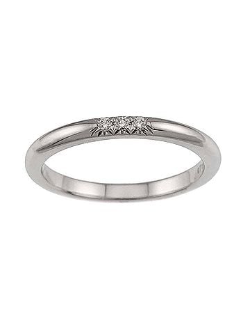 Tiffany & Co. Tiffany &amp; Co. Forever Diamond Ring, 2mm wide, Platinum. (view 2)