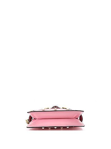Gucci Broadway Pearly Bee Shoulder Bag Embellished Leather Mini (view 2)