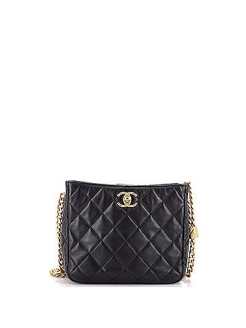 Chanel All Slide Long Chain Hobo Quilted Lambskin Small (view 1)