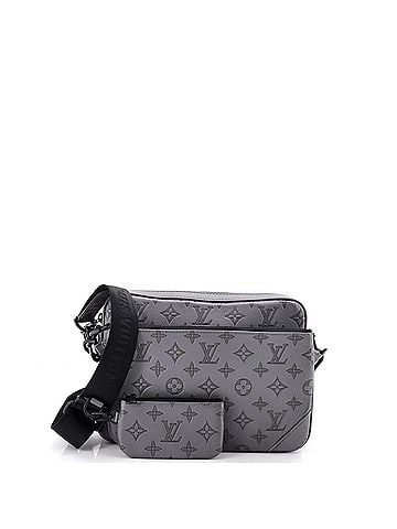 Louis Vuitton Trio Messenger Bag Monogram Shadow Leather (view 1)