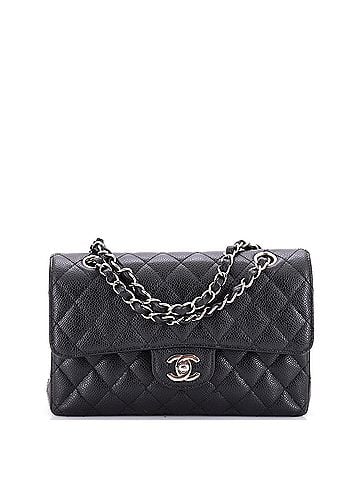 Chanel Classic Double Flap Bag Quilted Caviar Small (view 1)