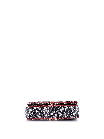Burberry Lola Shoulder Bag Quilted Printed Leather Small (view 2)